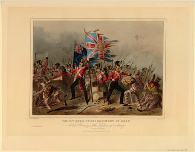 William Spooner - The 18th (Royal Irish) Regiment of Foot by Michael Angelo Hayes